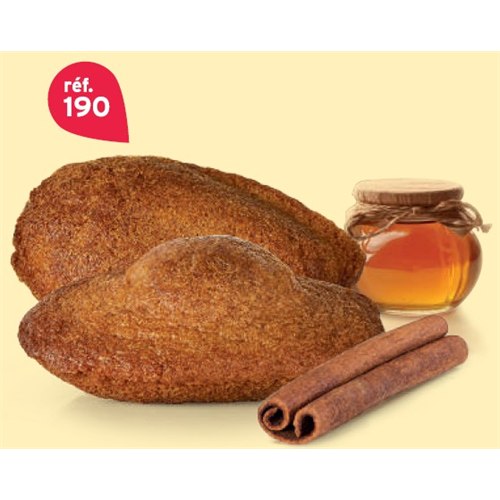 Madeleines Miel Cannelle